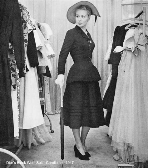 christian dior collection 1947.